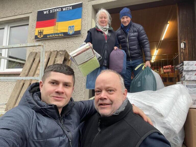 Ukrainehilfe 11.02.2023 Humanitäres Großpriorat Europa