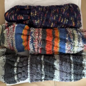 Socken für Menschen ohne Obdach
